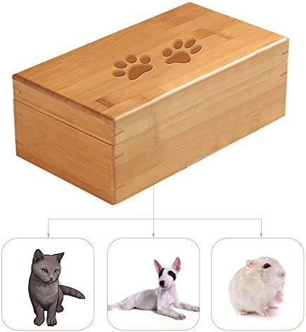 Pet Casket, Burial Pet Loss Coffin, Pet Memorial Box for Dogs, Cats And Animals Funeral, Little Furry Loss Gift, Handmade by Eco Friendly Natural Wood